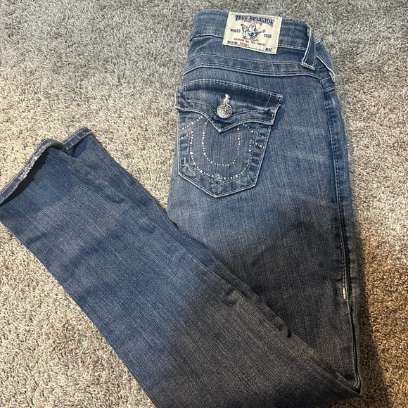 True Religion Medium Blue Skinny Jeans - Picture 9 of 9